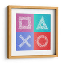 Símbolos Gamer - Roge I. Luis | Cuadro decorativo de Canvas Lab