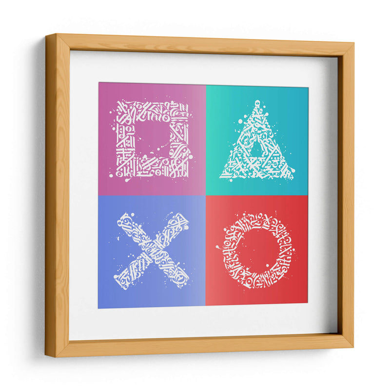 Símbolos Gamer - Roge I. Luis | Cuadro decorativo de Canvas Lab