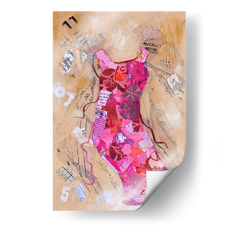 Vestido Whimsy Vi - Elizabeth St. Hilaire | Cuadro decorativo de Canvas Lab