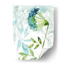 Capas De Flores Y Hojas I - Grace Popp | Cuadro decorativo de Canvas Lab