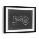 Blueprint Del Tractor I - Ethan Harper | Cuadro decorativo de Canvas Lab