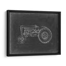 Blueprint Del Tractor I - Ethan Harper | Cuadro decorativo de Canvas Lab