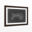 Blueprint Del Tractor I - Ethan Harper | Cuadro decorativo de Canvas Lab