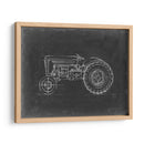 Blueprint Del Tractor I - Ethan Harper | Cuadro decorativo de Canvas Lab