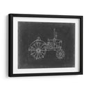 Blueprint Del Tractor Ii - Ethan Harper | Cuadro decorativo de Canvas Lab
