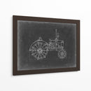 Blueprint Del Tractor Ii - Ethan Harper | Cuadro decorativo de Canvas Lab