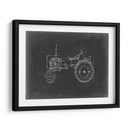 Blueprint Del Tractor Iii - Ethan Harper | Cuadro decorativo de Canvas Lab
