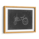 Blueprint Del Tractor Iii - Ethan Harper | Cuadro decorativo de Canvas Lab