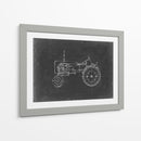 Blueprint Del Tractor Iii - Ethan Harper | Cuadro decorativo de Canvas Lab