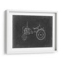 Blueprint Del Tractor Iii - Ethan Harper | Cuadro decorativo de Canvas Lab