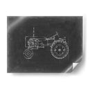 Blueprint Del Tractor Iii - Ethan Harper | Cuadro decorativo de Canvas Lab