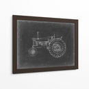 Tractor Blueprint Iv - Ethan Harper | Cuadro decorativo de Canvas Lab