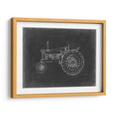 Tractor Blueprint Iv - Ethan Harper | Cuadro decorativo de Canvas Lab