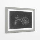 Tractor Blueprint Iv - Ethan Harper | Cuadro decorativo de Canvas Lab