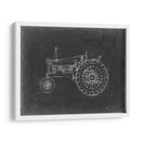 Tractor Blueprint Iv - Ethan Harper | Cuadro decorativo de Canvas Lab