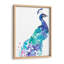 Splash De Pavo Real I - Jennifer Goldberger | Cuadro decorativo de Canvas Lab