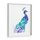 Splash De Pavo Real I - Jennifer Goldberger | Cuadro decorativo de Canvas Lab