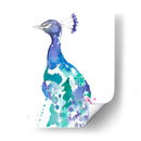 Peacock Splash Ii - Jennifer Goldberger | Cuadro decorativo de Canvas Lab