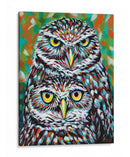 Fury Feather Friends I - Carolee Vitaletti | Cuadro decorativo de Canvas Lab