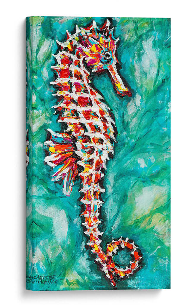 Radiant Seahorse I - Carolee Vitaletti | Cuadro decorativo de Canvas Lab