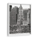 Bandw Nosotros Paisaje Urbano-Boston - Melissa Wang | Cuadro decorativo de Canvas Lab