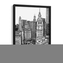 Bandw Nosotros Paisaje Urbano-Chicago - Melissa Wang | Cuadro decorativo de Canvas Lab