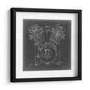 Blueprint Del Motor De La Motocicleta Ii - Ethan Harper | Cuadro decorativo de Canvas Lab