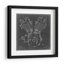 Motorycle Motor Blueprint Iii - Ethan Harper | Cuadro decorativo de Canvas Lab