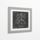 Motorycle Motor Blueprint Iv - Ethan Harper | Cuadro decorativo de Canvas Lab