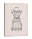 Vestido Antiguo Formulario I - Ethan Harper | Cuadro decorativo de Canvas Lab