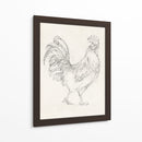 Boceto De Gallo I - Ethan Harper | Cuadro decorativo de Canvas Lab