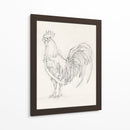 Bosquejo Del Gallo Ii - Ethan Harper | Cuadro decorativo de Canvas Lab