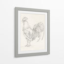 Bosquejo Del Gallo Ii - Ethan Harper | Cuadro decorativo de Canvas Lab