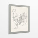 Bosquejo Del Gallo Ii - Ethan Harper | Cuadro decorativo de Canvas Lab