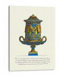 Urn Azul I - Piranesi | Cuadro decorativo de Canvas Lab