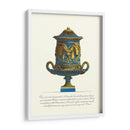 Urn Azul I - Piranesi | Cuadro decorativo de Canvas Lab