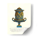 Urn Azul I - Piranesi | Cuadro decorativo de Canvas Lab