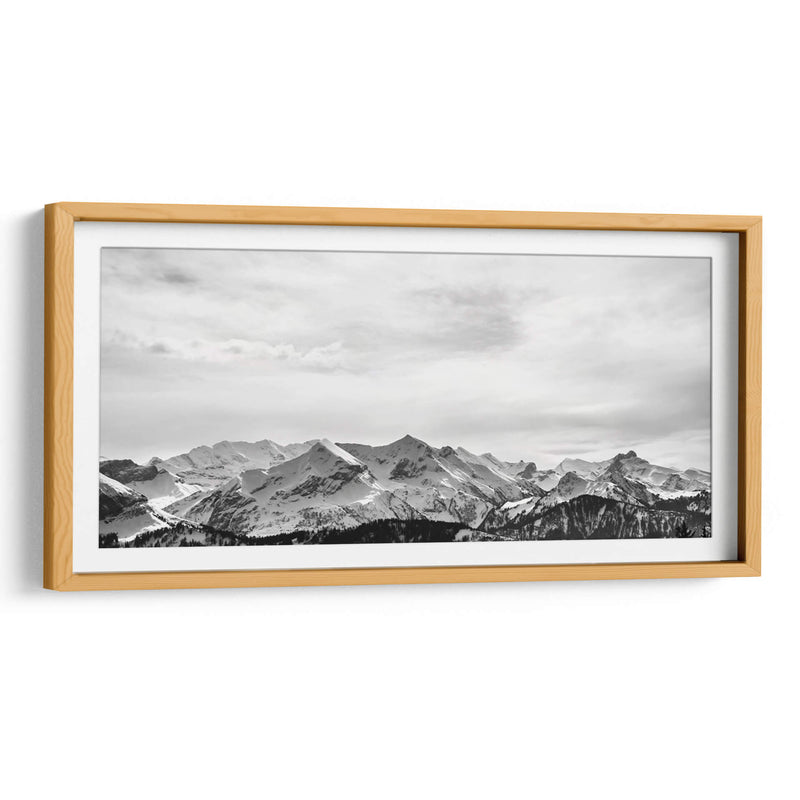 Alpinismo nevado | Cuadro decorativo de Canvas Lab