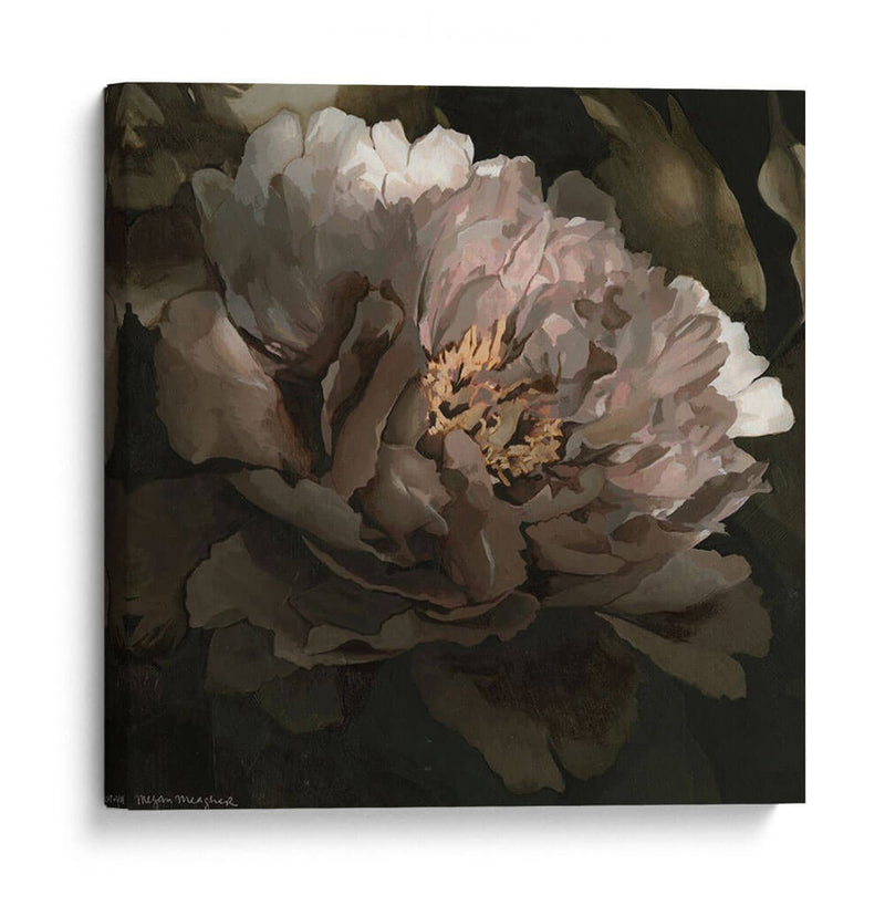 Luna Lit Peony I - Megan Meagher | Cuadro decorativo de Canvas Lab