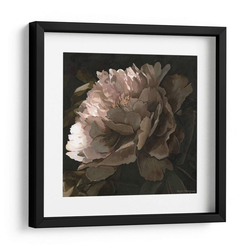 Luna Lit Peony Ii - Megan Meagher | Cuadro decorativo de Canvas Lab