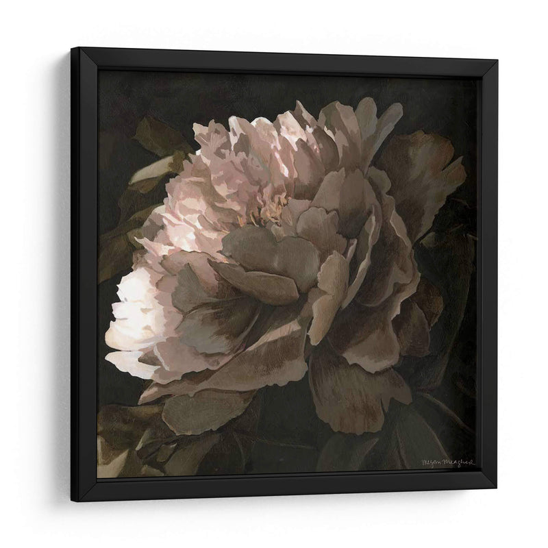 Luna Lit Peony Ii - Megan Meagher | Cuadro decorativo de Canvas Lab