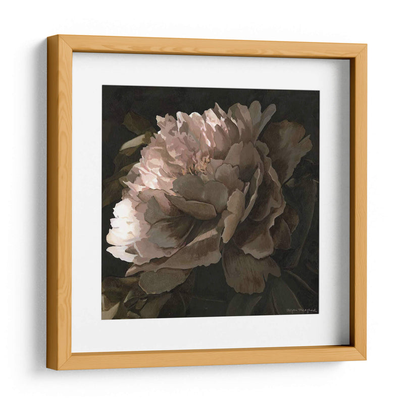 Luna Lit Peony Ii - Megan Meagher | Cuadro decorativo de Canvas Lab