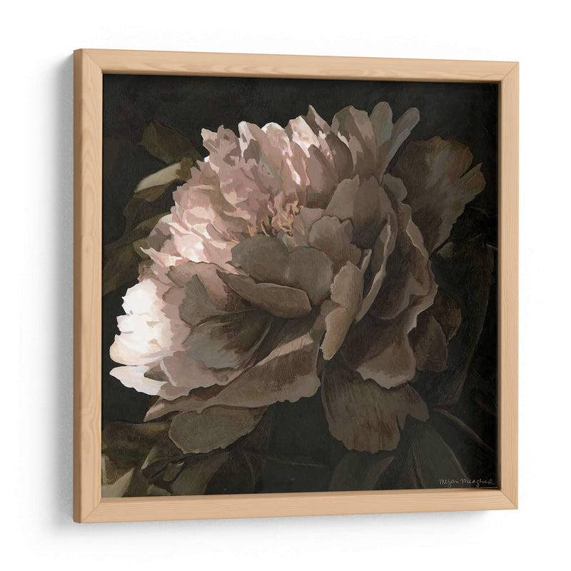 Luna Lit Peony Ii - Megan Meagher | Cuadro decorativo de Canvas Lab