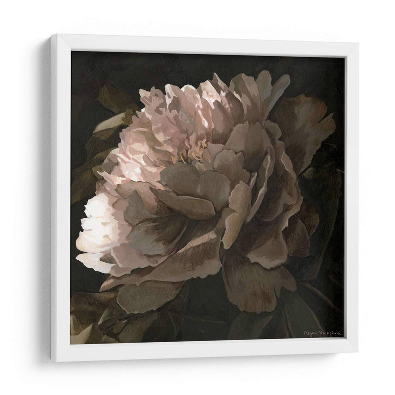 Luna Lit Peony Ii - Megan Meagher | Cuadro decorativo de Canvas Lab