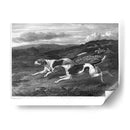 Foxhounds - John Scott | Cuadro decorativo de Canvas Lab