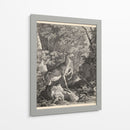 Woodland Ciervo Vii - Ridinger | Cuadro decorativo de Canvas Lab
