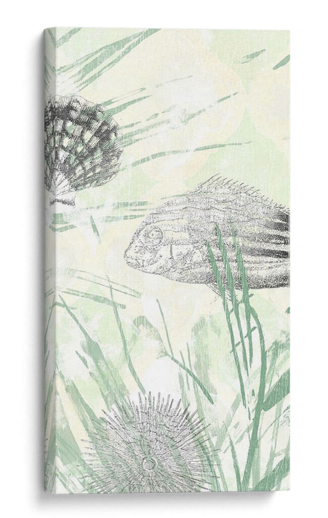 Arena Y Surf Ii - June Erica Vess | Cuadro decorativo de Canvas Lab