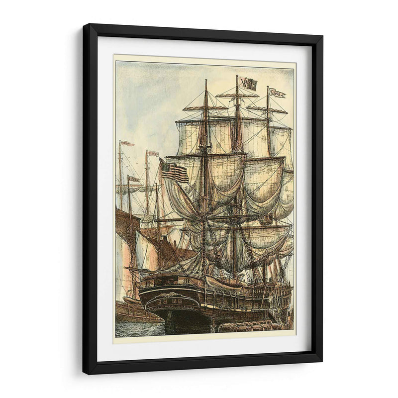 Impreso Majestuoso Barco I - Vision Studio | Cuadro decorativo de Canvas Lab