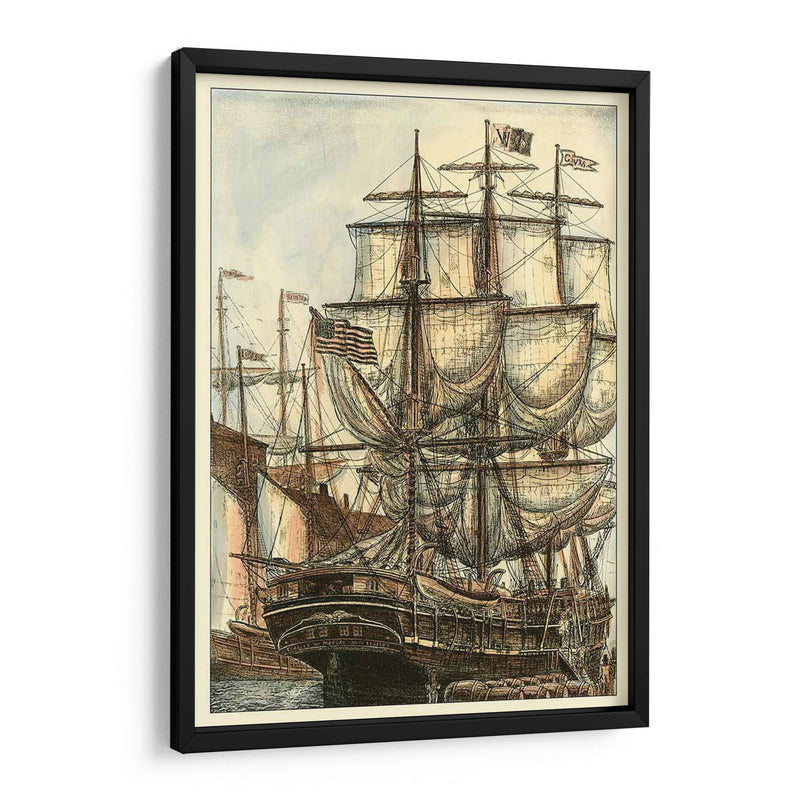 Impreso Majestuoso Barco I - Vision Studio | Cuadro decorativo de Canvas Lab