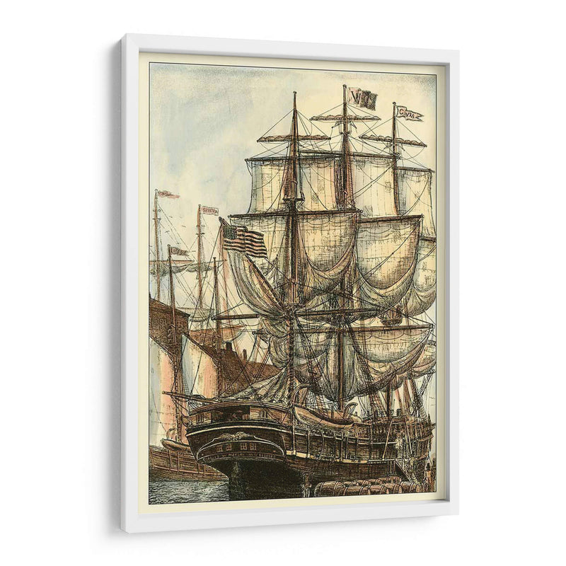 Impreso Majestuoso Barco I - Vision Studio | Cuadro decorativo de Canvas Lab